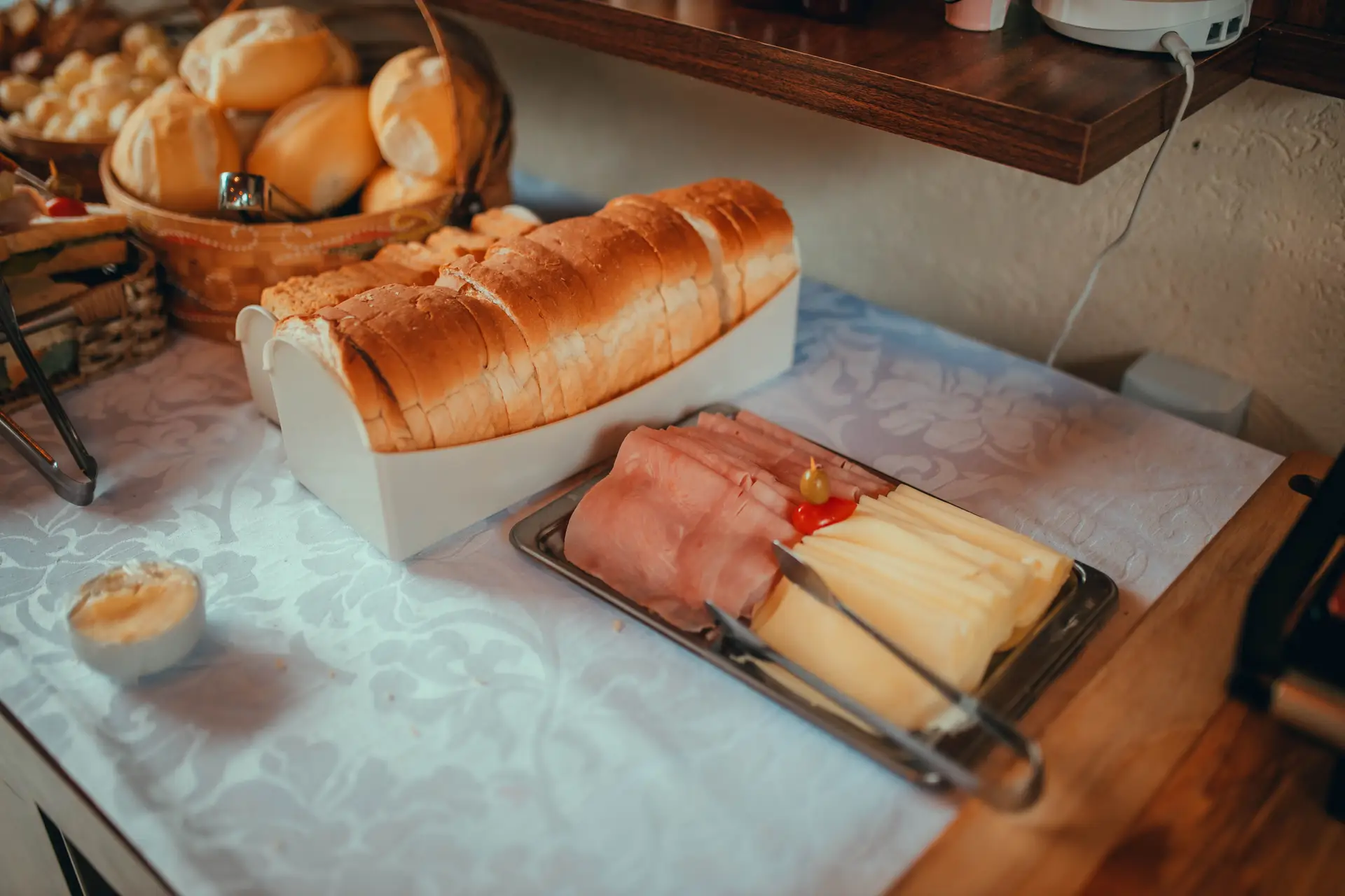 Delikat frokostoppdekning
